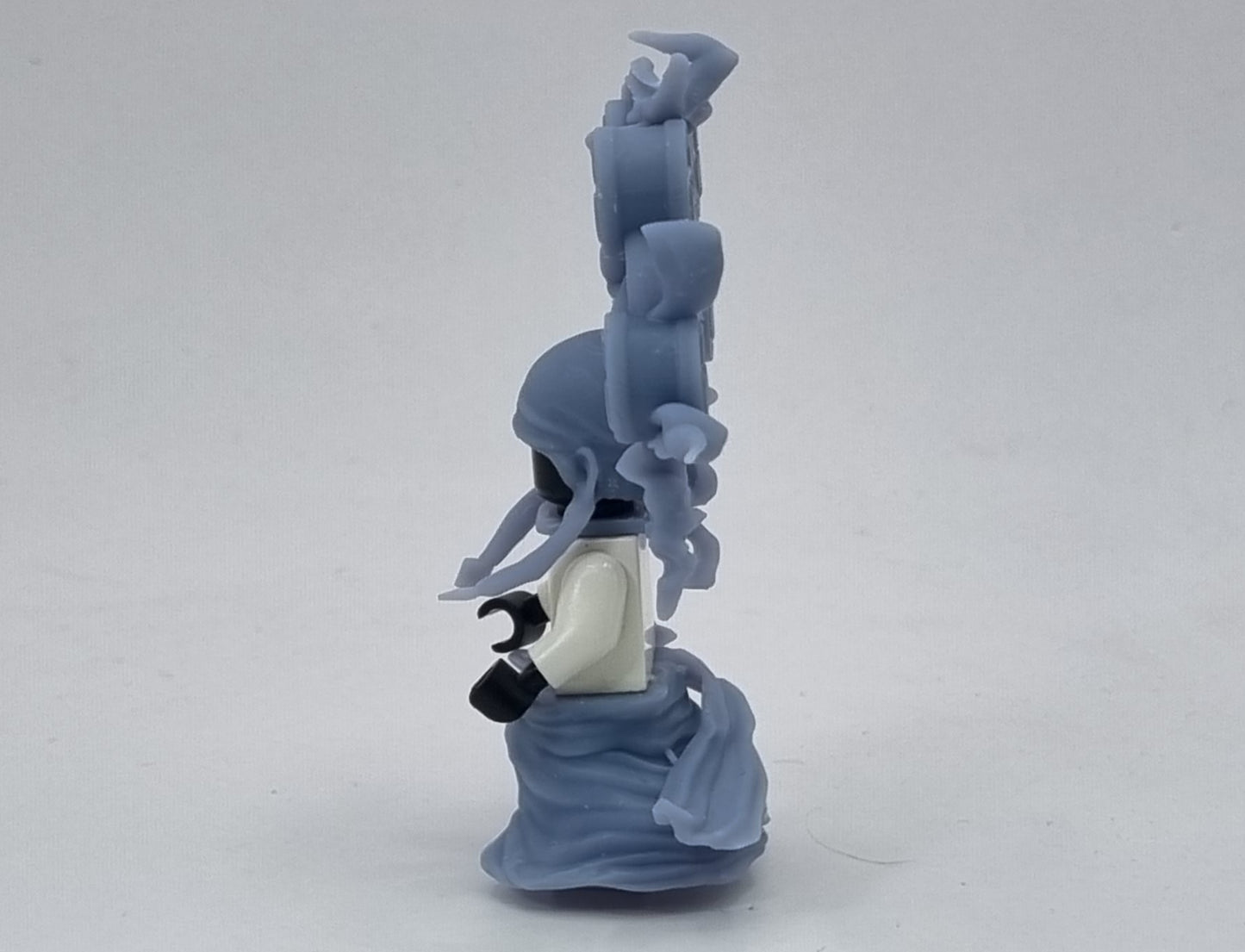 Building toy custom 3D printed pirate on a cloud with the power of thunder!