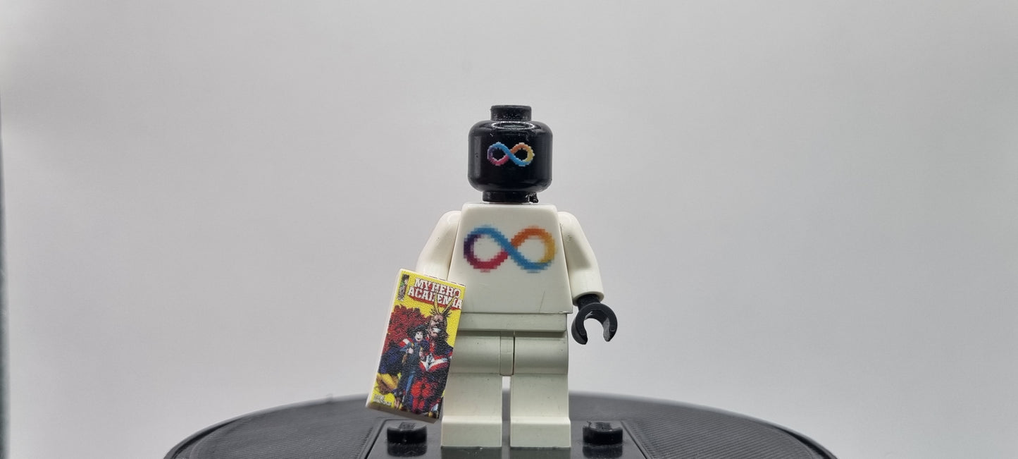 Building toy custom 3D printed manga printed tiles pack 3