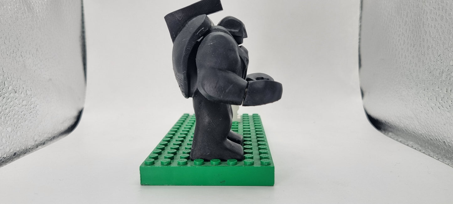 Building toy custom 3D printed super hero big crap!