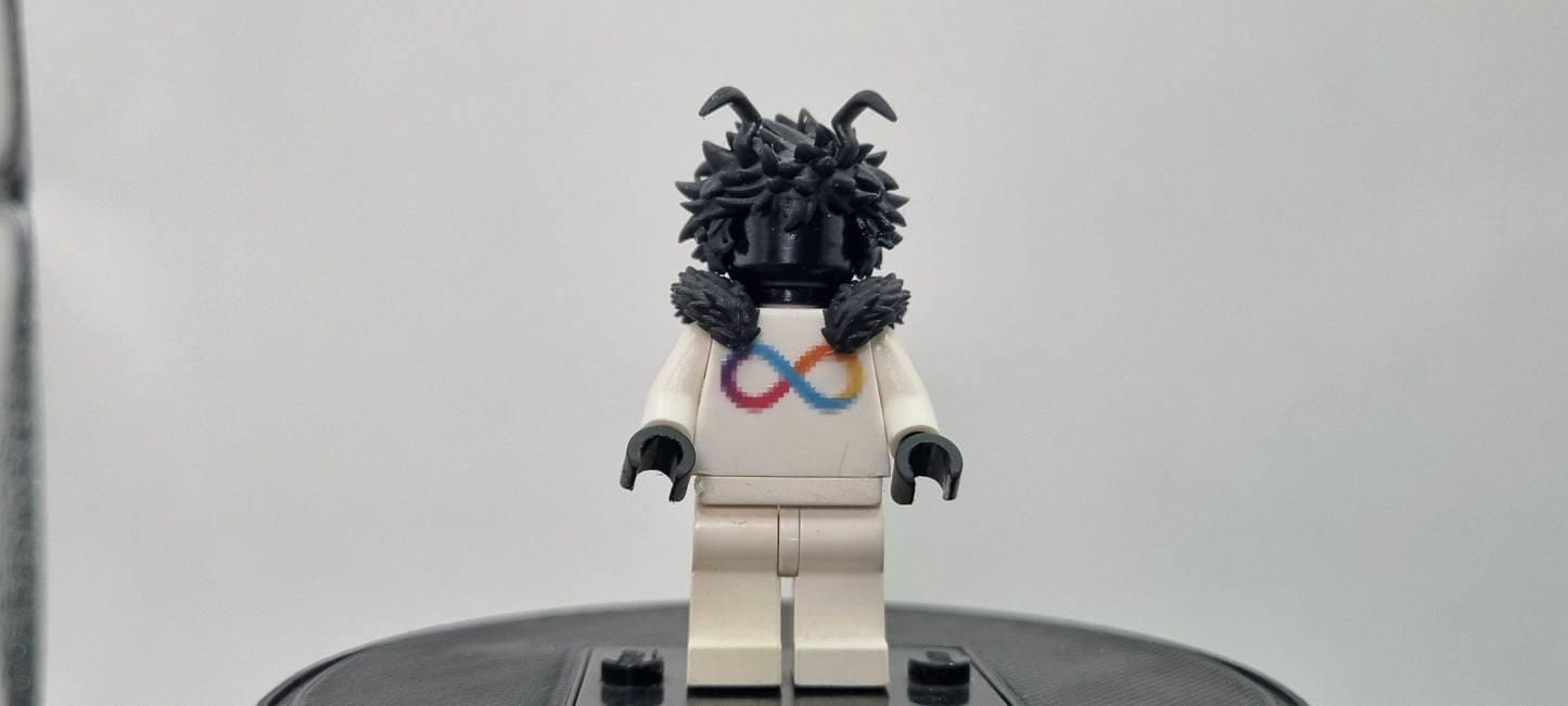 Building toy custom 3D printed super hero school bug hero!