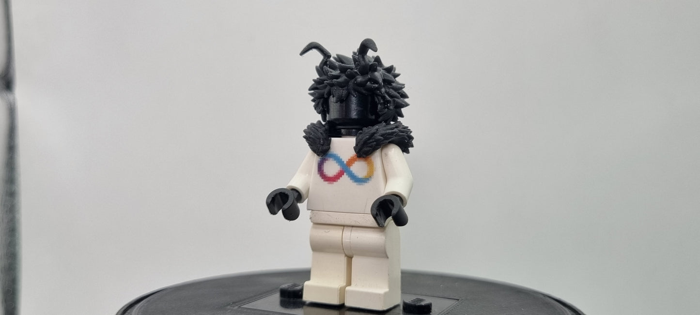 Building toy custom 3D printed super hero school bug hero!