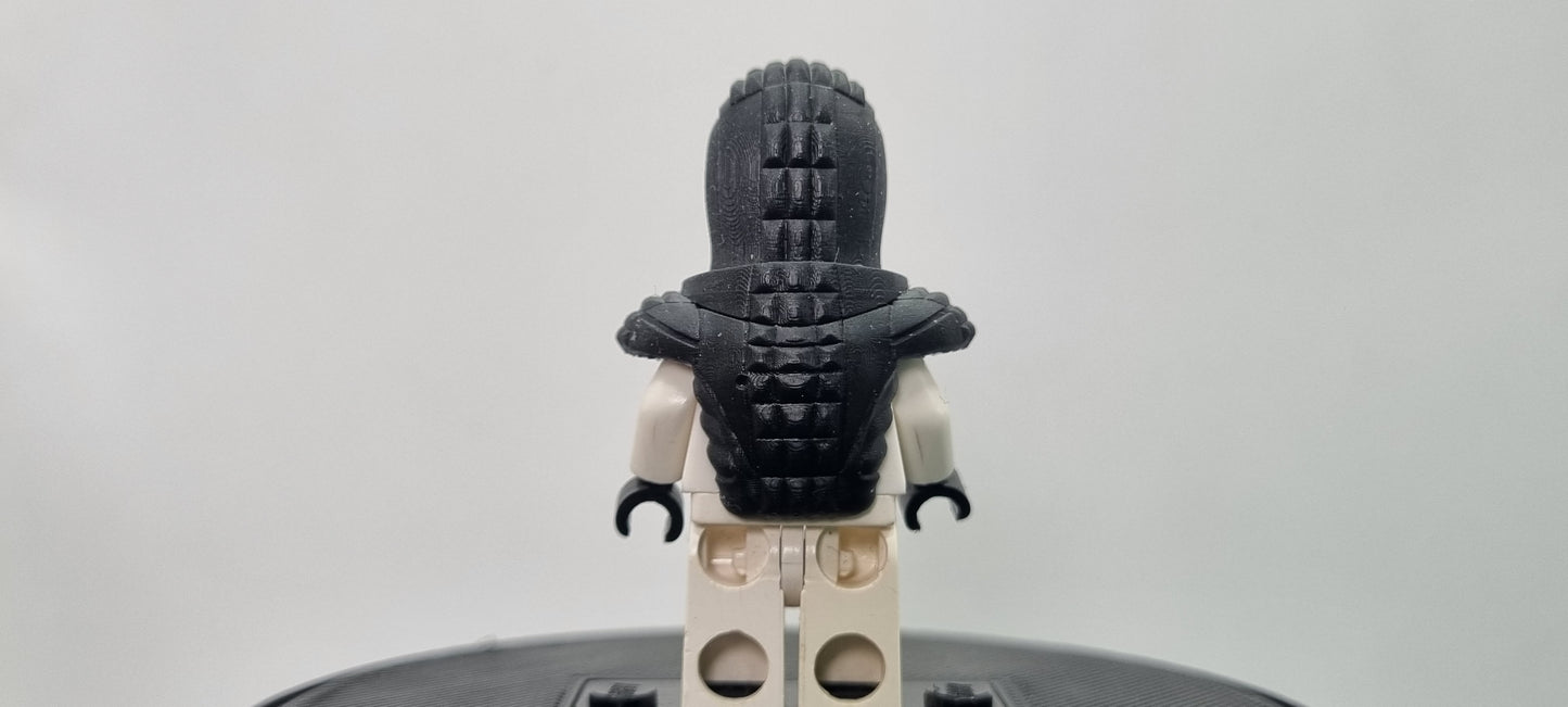 Building toy custom 3D printed the dr phrozen alien