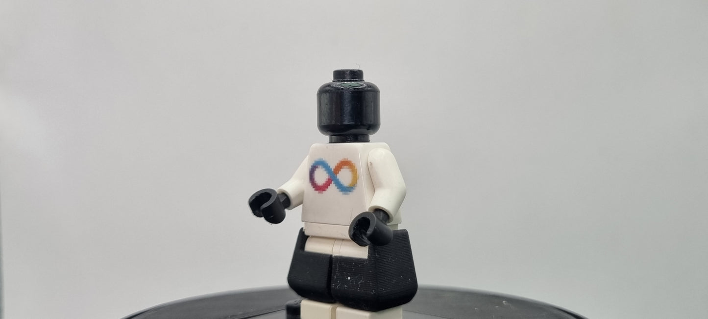 Building toy custom 3D printed baggy pants