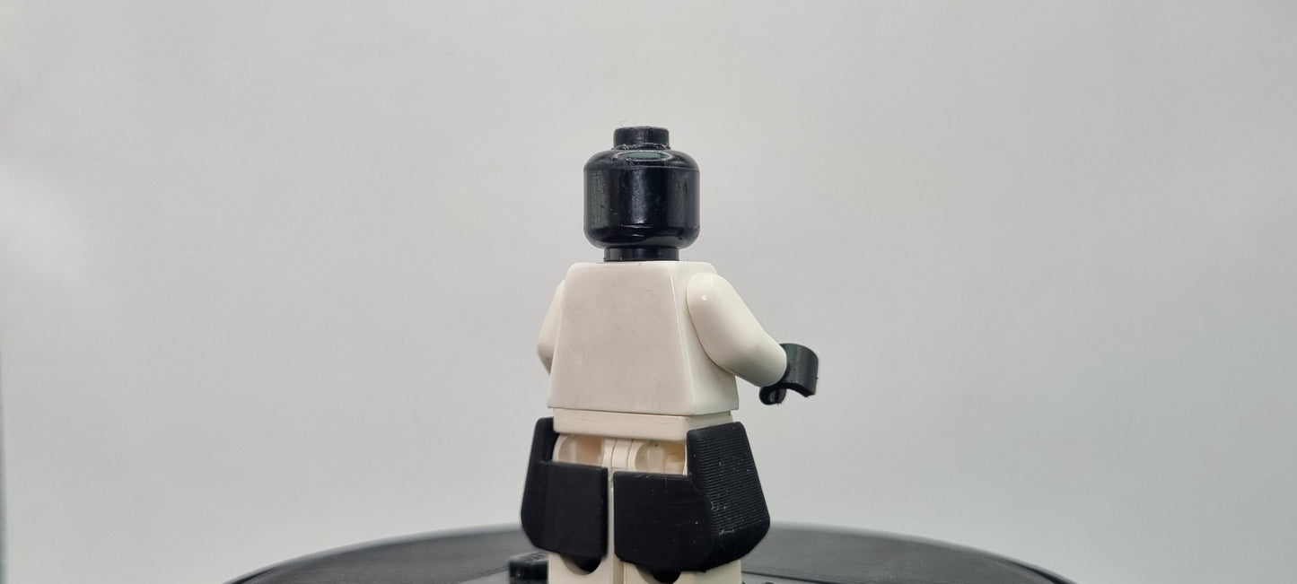Building toy custom 3D printed baggy pants