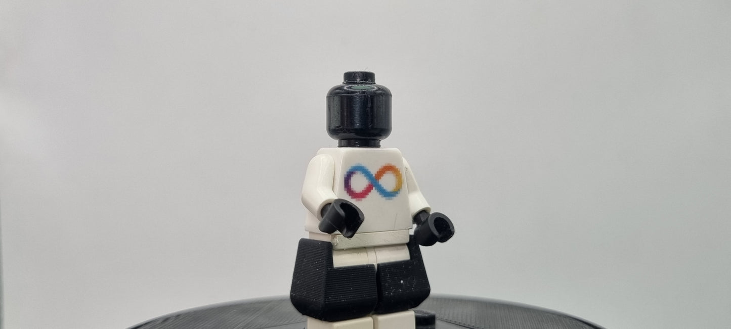 Building toy custom 3D printed baggy pants