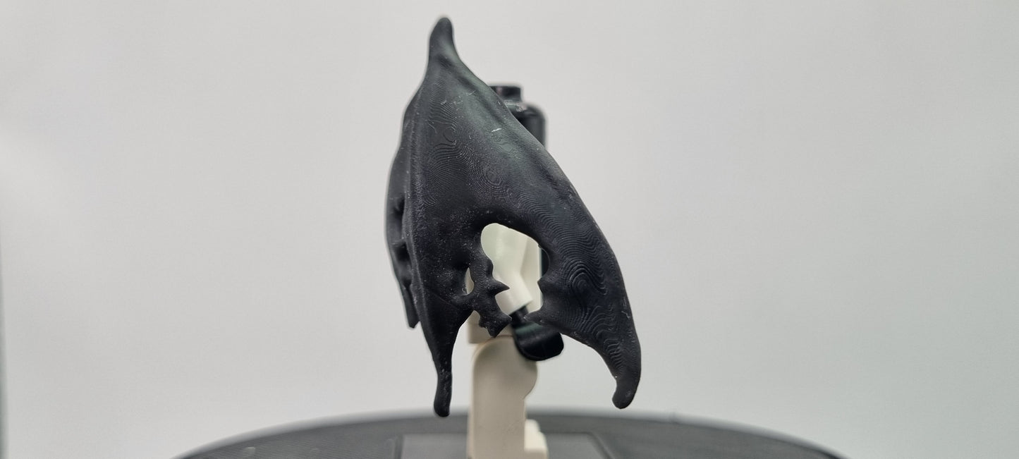 Building toy custom 3D printed devil wings!