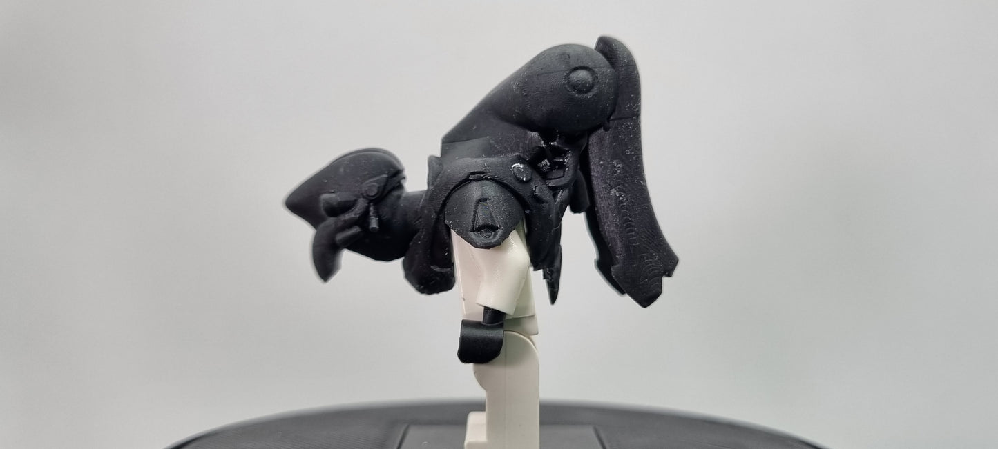 Building toy custom 3D printed fight for disc small aliens pack 2