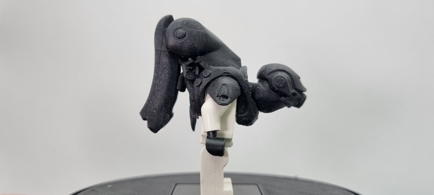 Building toy custom 3D printed fight for disc small aliens pack 2