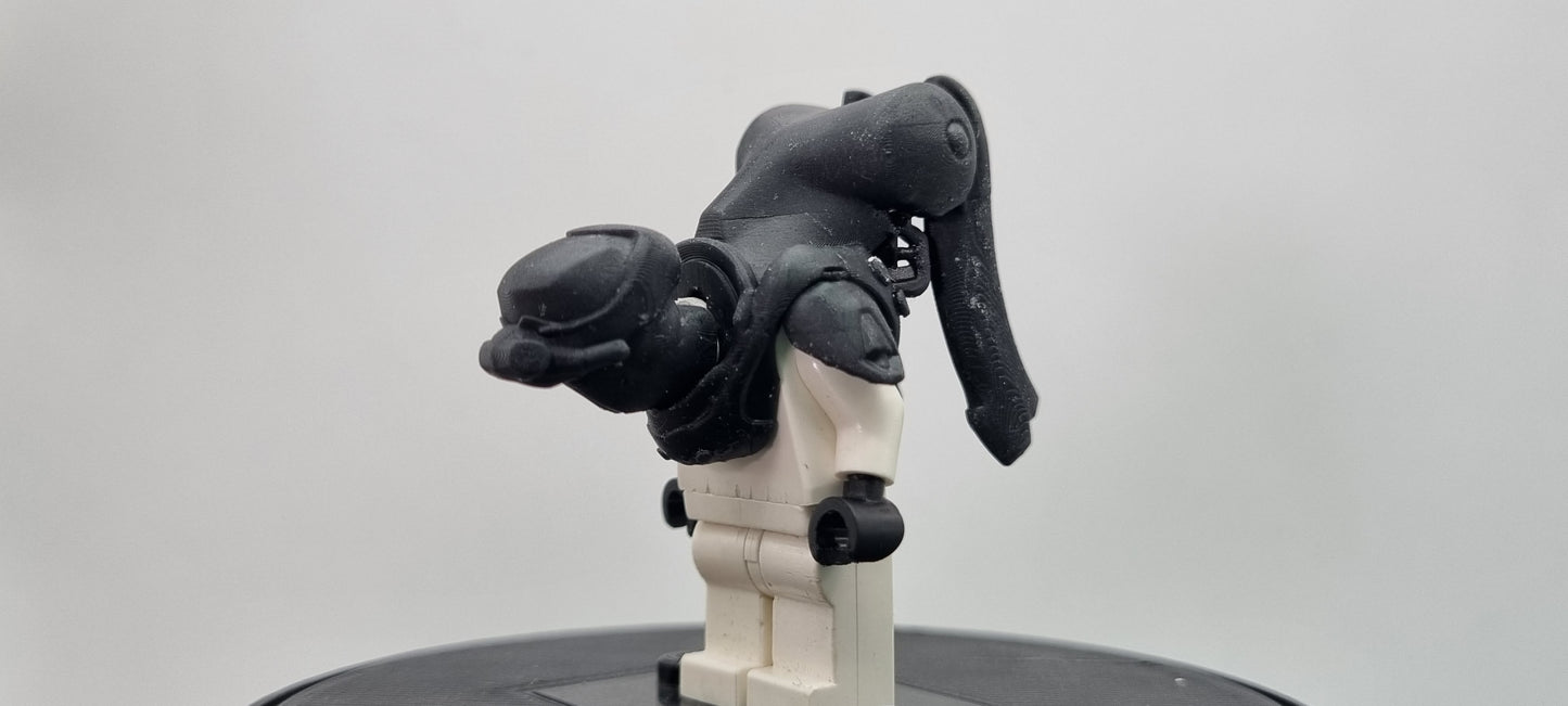 Building toy custom 3D printed fight for disc small aliens pack 2