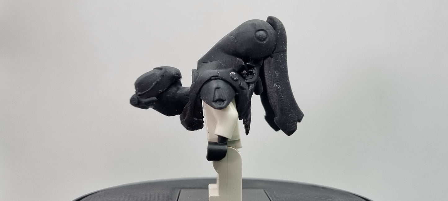 Building toy custom 3D printed fight for disc small aliens pack 2
