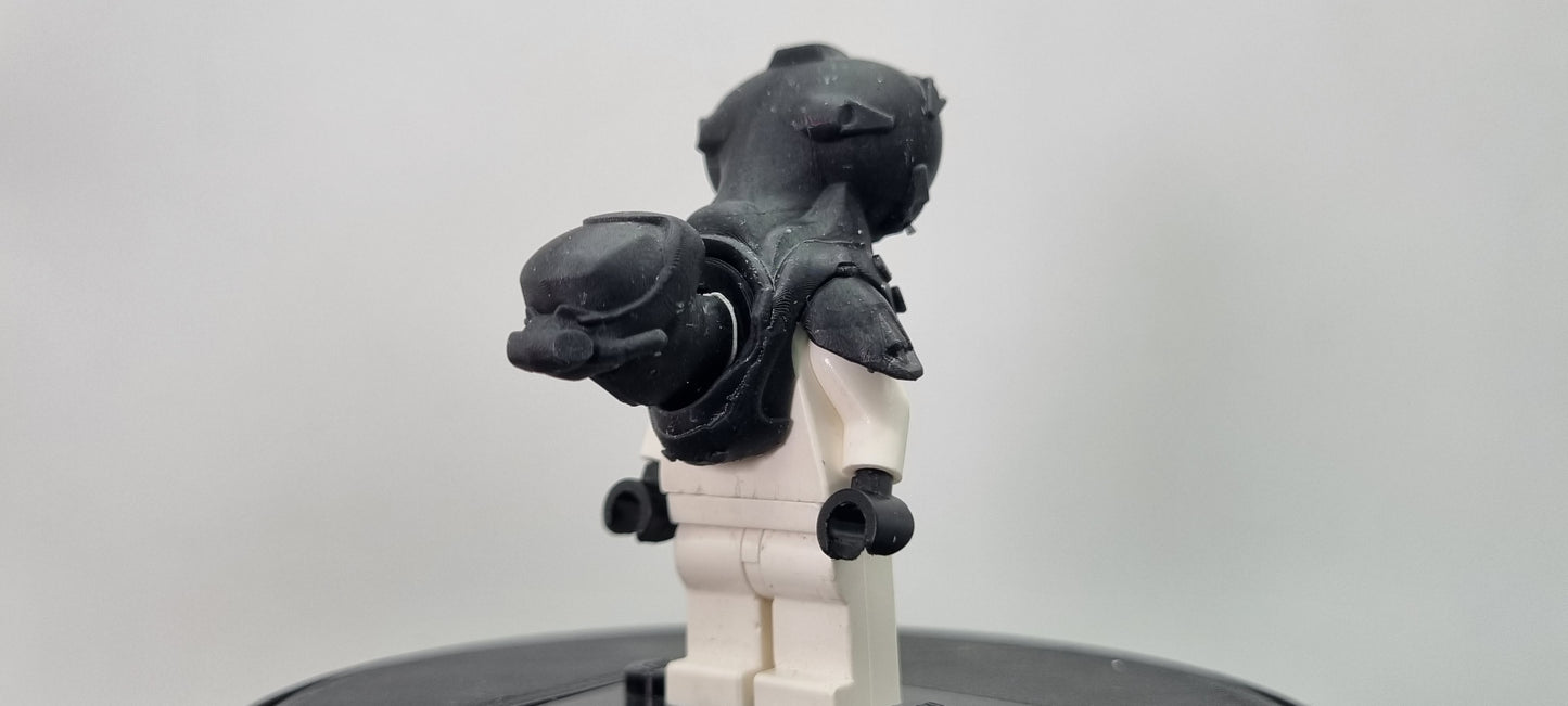 Building toy custom 3D printed fight for disc small aliens pack 1