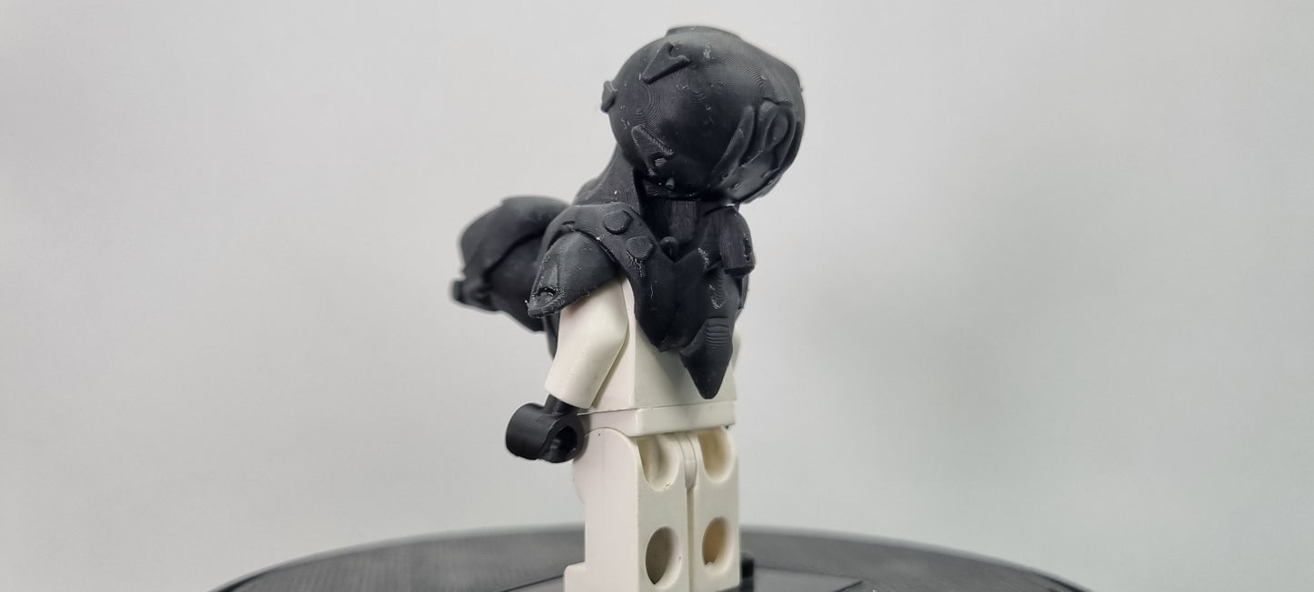 Building toy custom 3D printed fight for disc small aliens pack 1