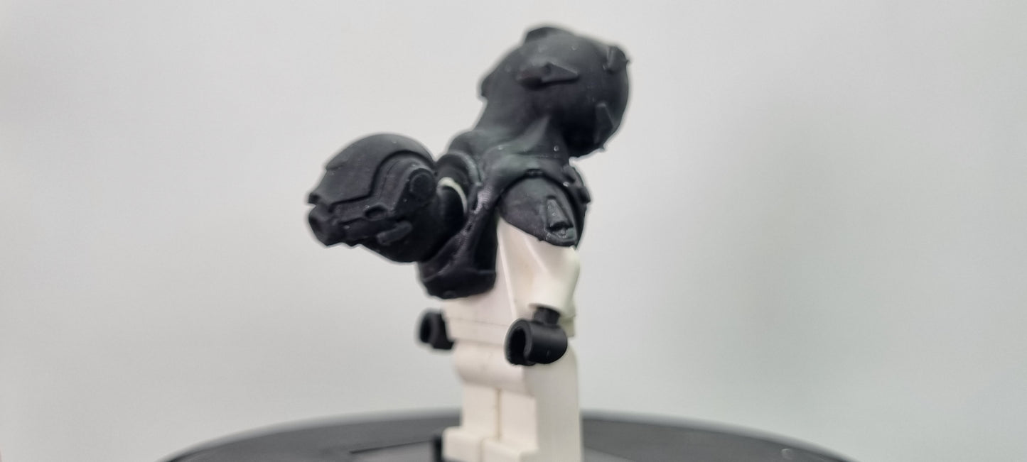 Building toy custom 3D printed fight for disc small aliens pack 1