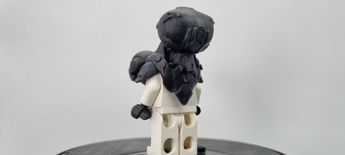 Building toy custom 3D printed fight for disc small aliens pack 1