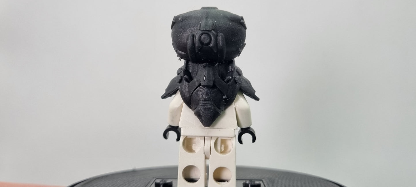 Building toy custom 3D printed fight for disc small aliens pack 1