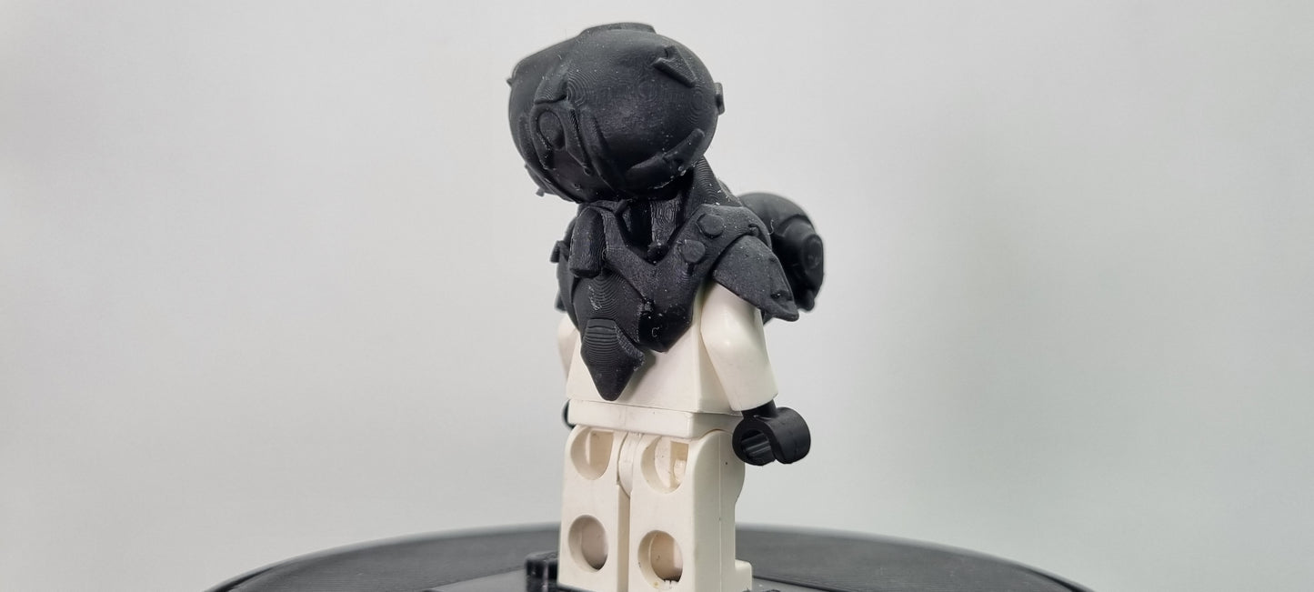 Building toy custom 3D printed fight for disc small aliens pack 1