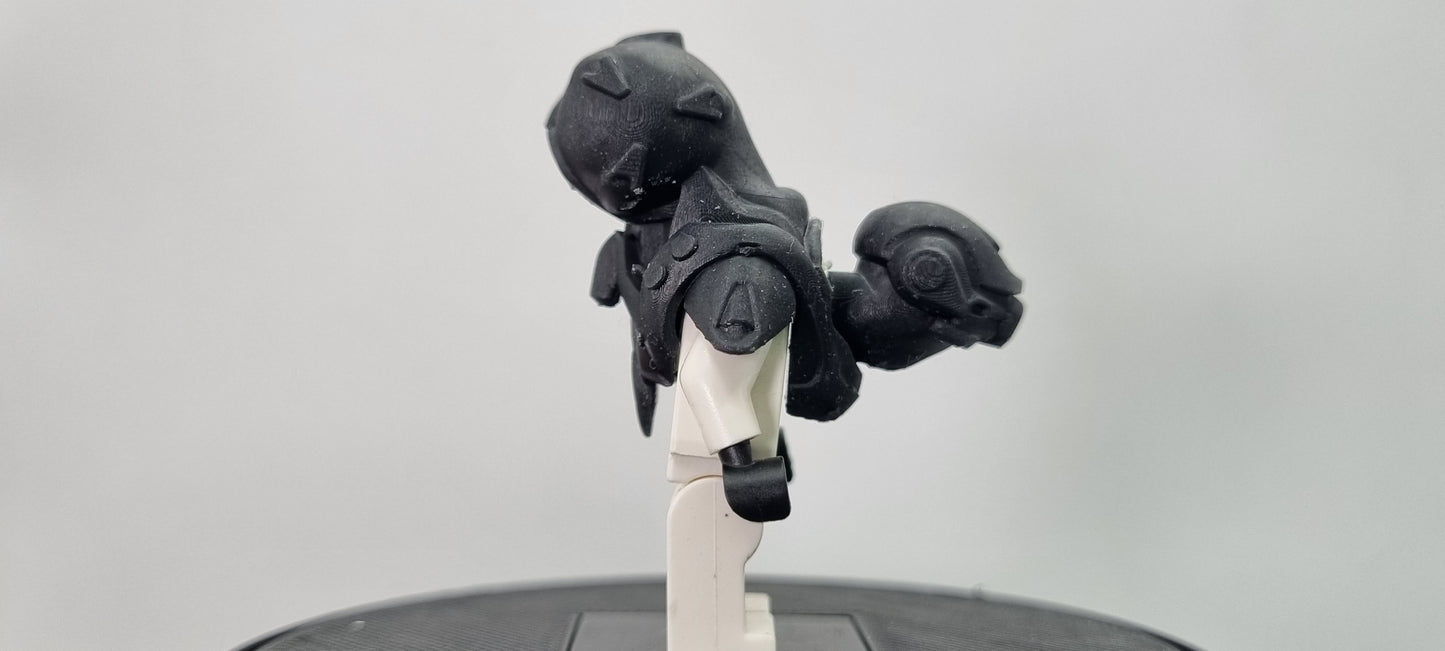 Building toy custom 3D printed fight for disc small aliens pack 1