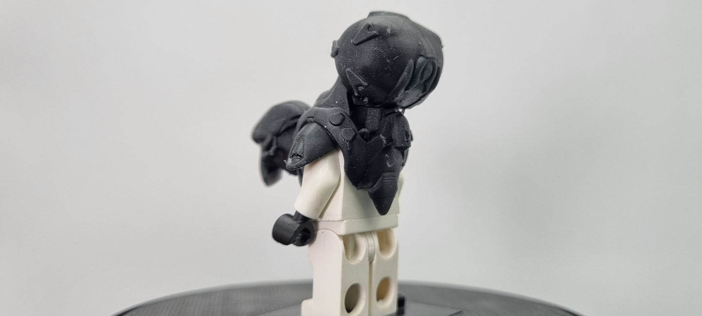 Building toy custom 3D printed fight for disc small aliens pack 1