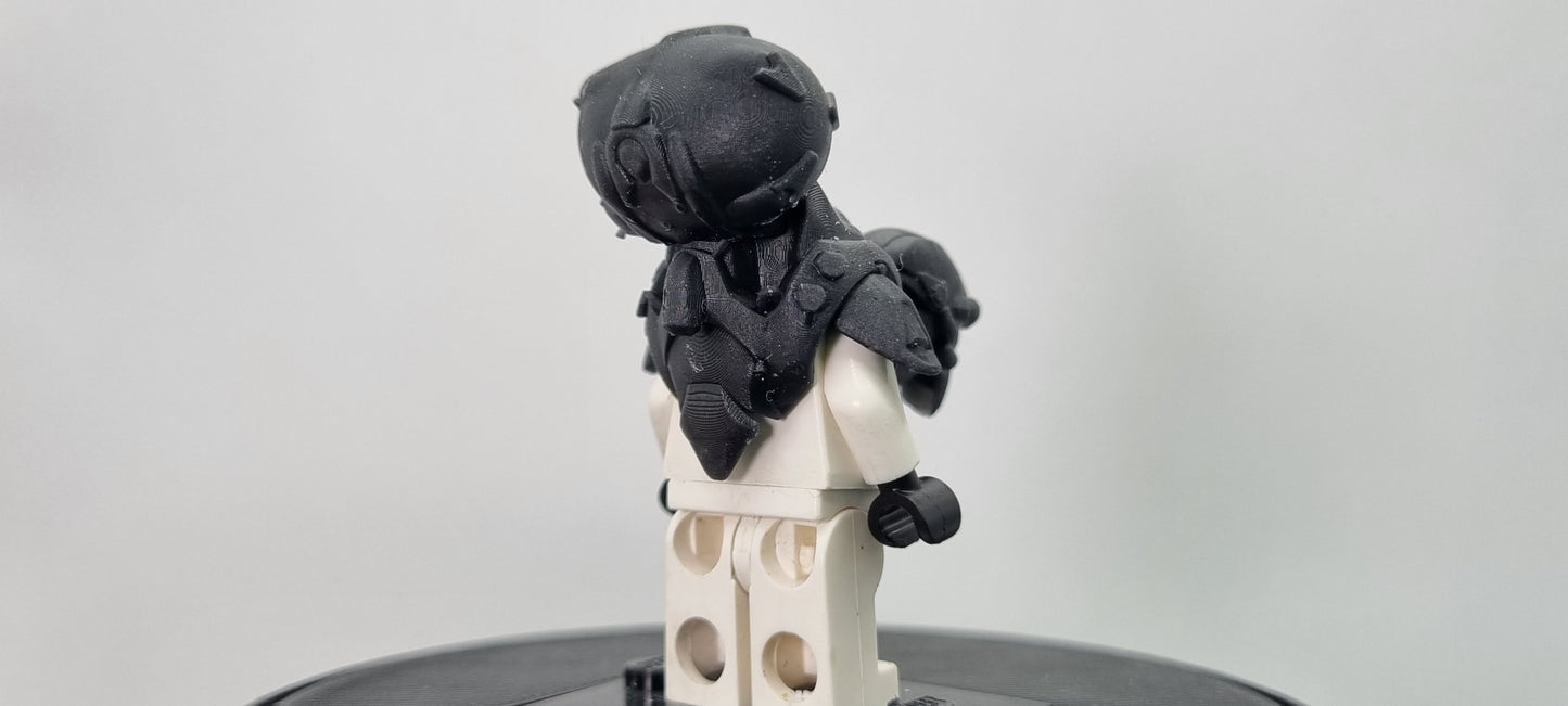 Building toy custom 3D printed fight for disc small aliens pack 1