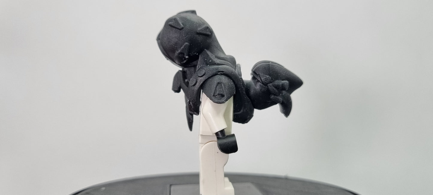 Building toy custom 3D printed fight for disc small aliens pack 1