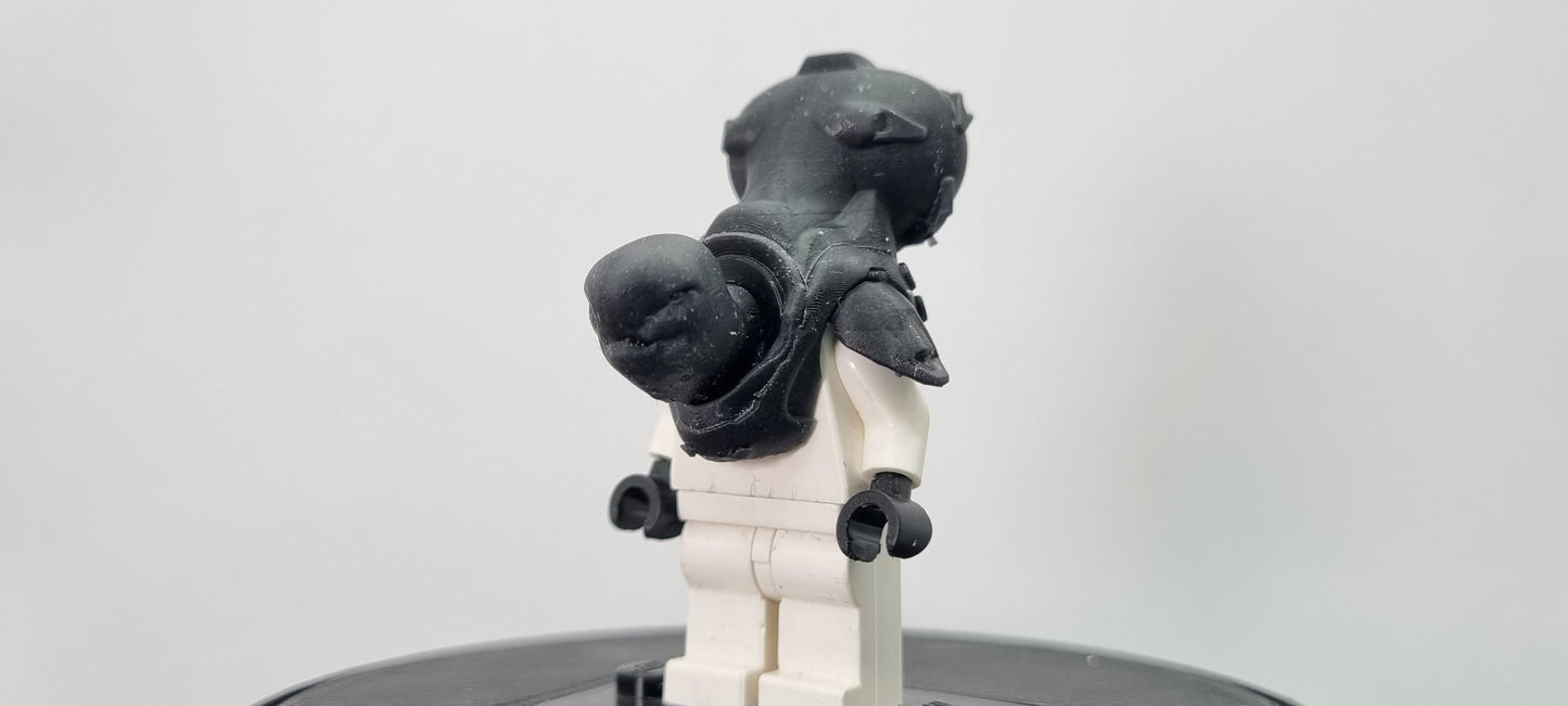Building toy custom 3D printed fight for disc small aliens pack 1