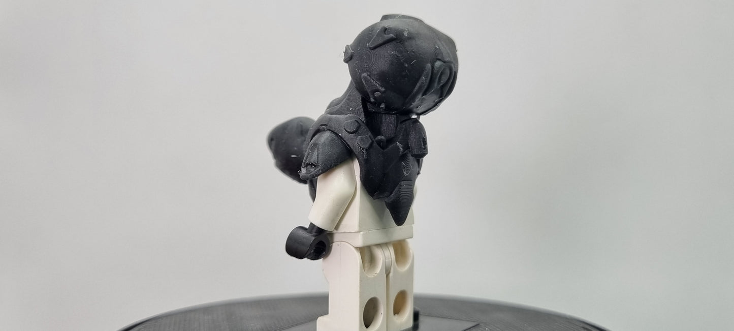 Building toy custom 3D printed fight for disc small aliens pack 1