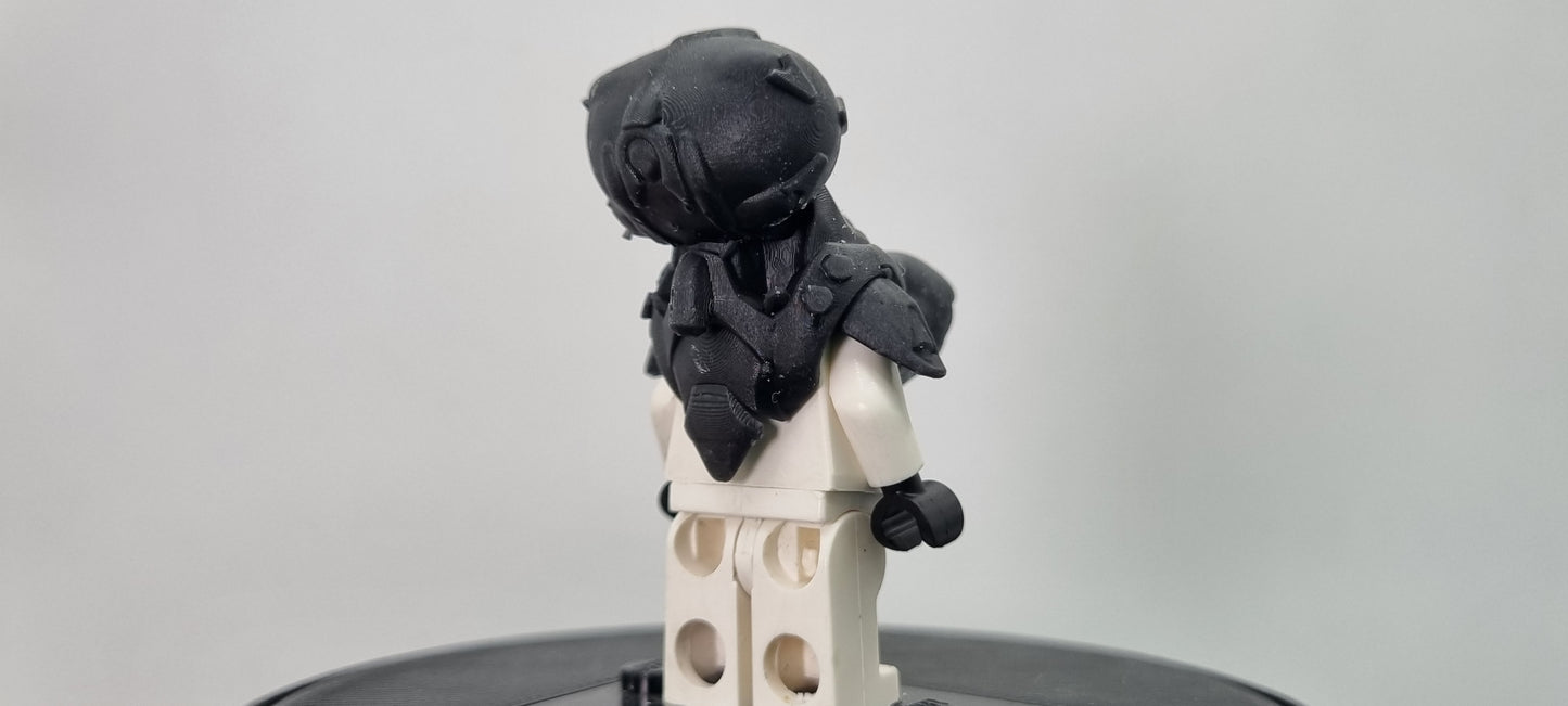 Building toy custom 3D printed fight for disc small aliens pack 1