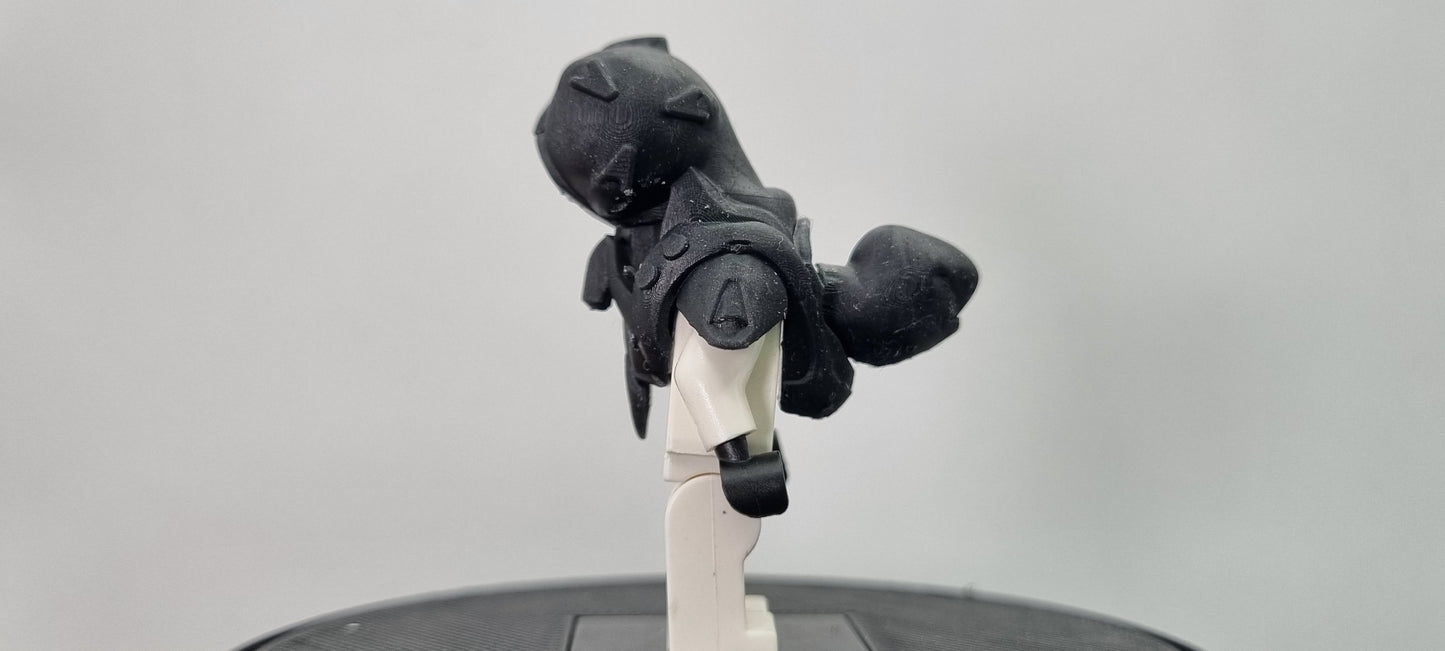 Building toy custom 3D printed fight for disc small aliens pack 1