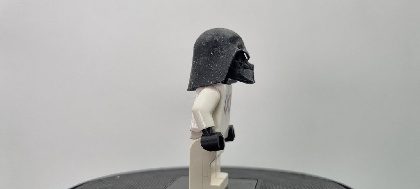 Building toy custom 3D printed galaxy wars the dark lord broken helmet!