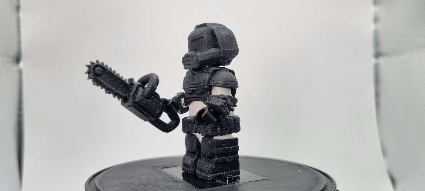 Building toy custom 3D printed classic demon slayer!