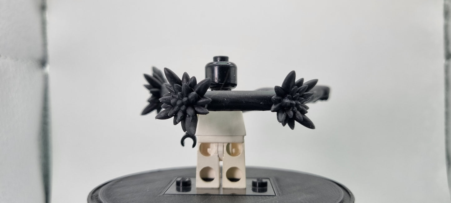 Building toy custom 3D printed rubber pirate bouncing arm!