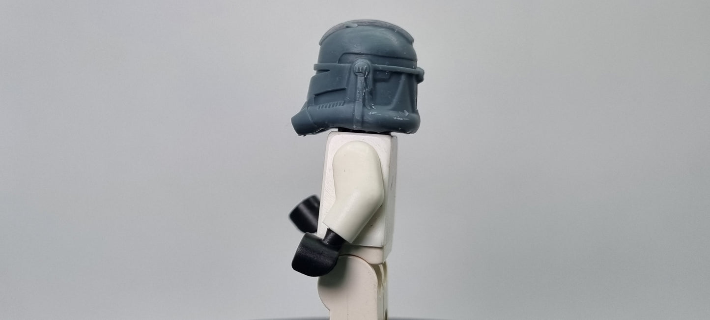 Building toy custom 3D printed galaxy wars second phase helmet printed in high resolution 12k!