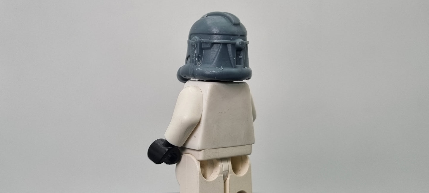 Building toy custom 3D printed galaxy wars second phase helmet printed in high resolution 12k!