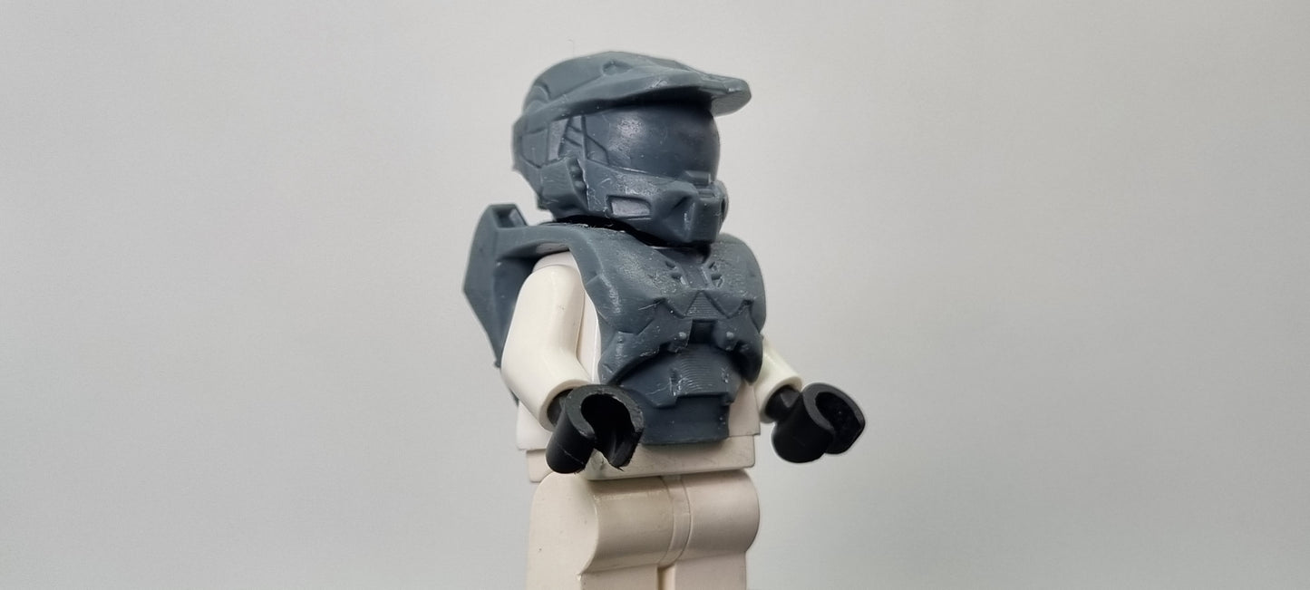 Building toy custom 3D printed master over the aliens with armor printed in high resolution 12k!