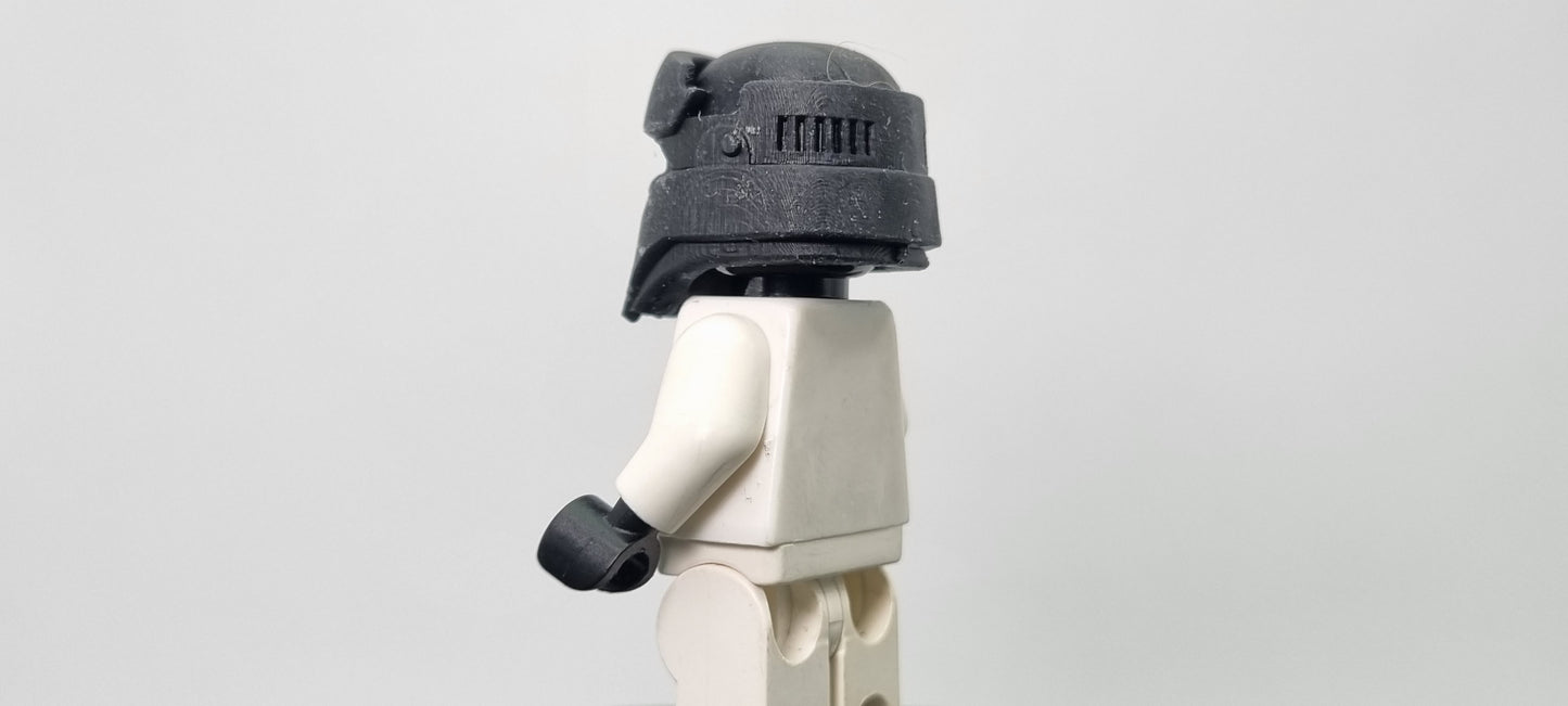Building toy custom 3D printed galaxy wars beach helmet!