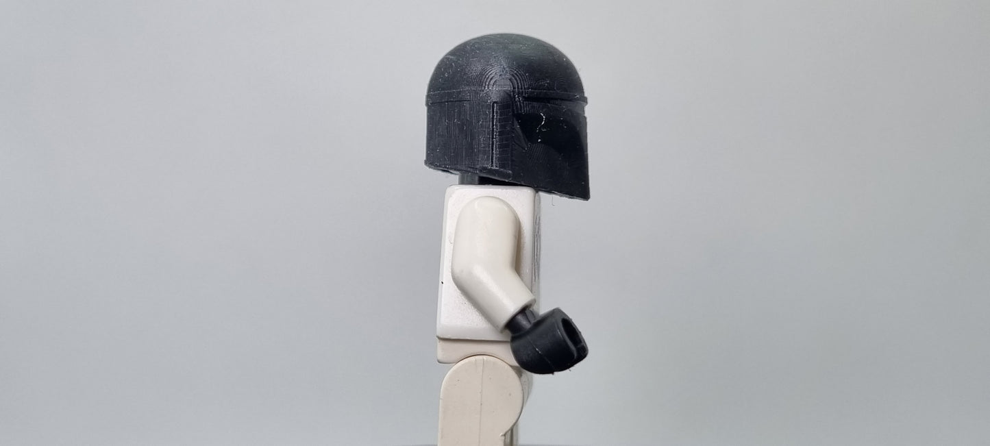 Building toy custom 3D printed galaxy wars wider normal bucket helmet!