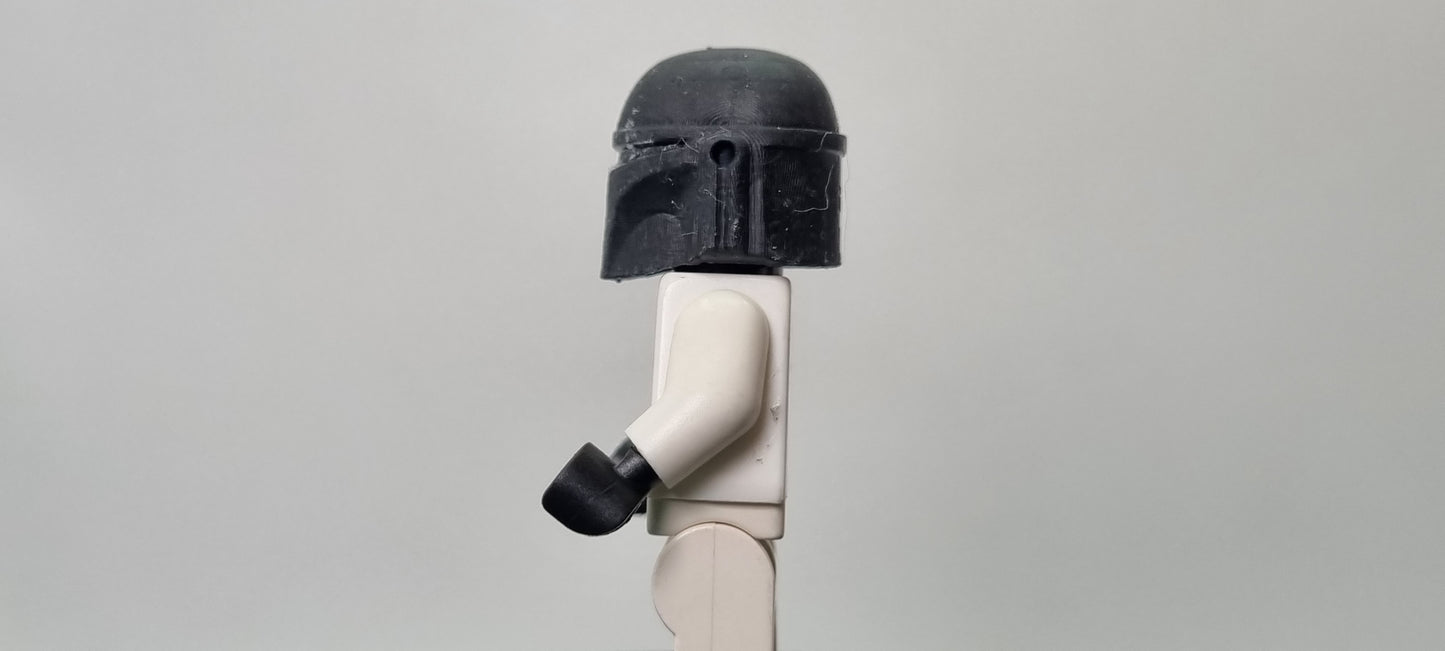 Building toy custom 3D printed galaxy wars normal bucket helmet!