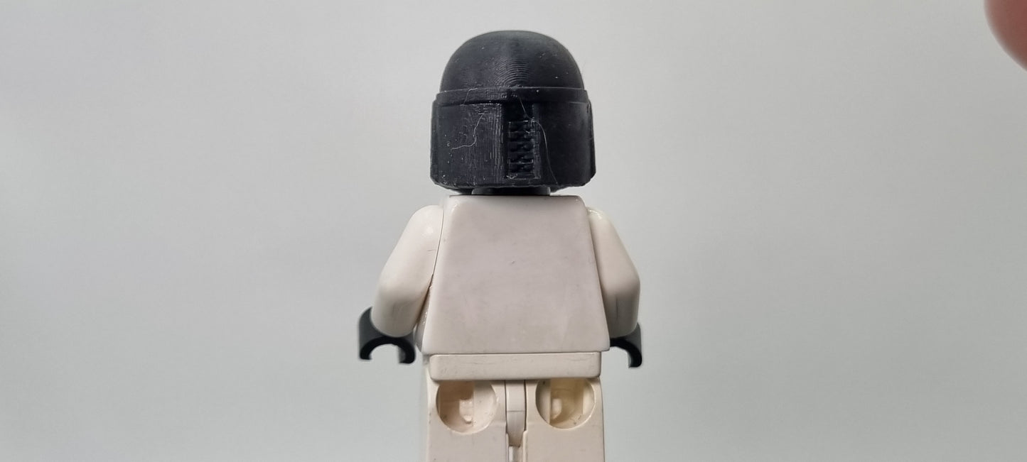Building toy custom 3D printed galaxy wars normal bucket helmet!
