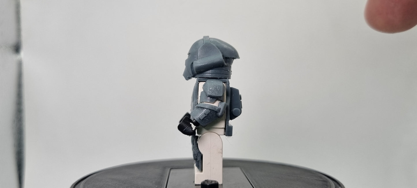 Building toy custom 3D printed galaxy wars classic good side armor set! Printed in high resolution 12k!