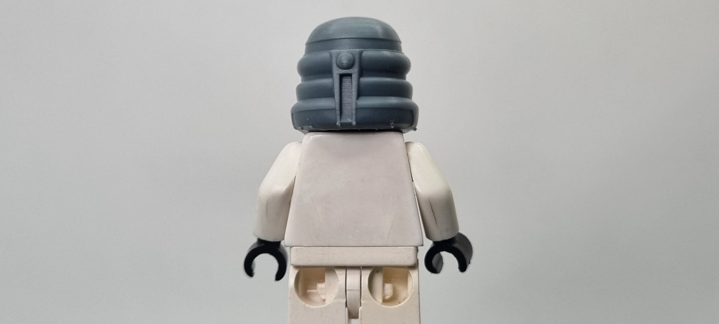 Building toy custom 3D printed galaxy wars air trooper helmet! Printed in high resolution 12k!
