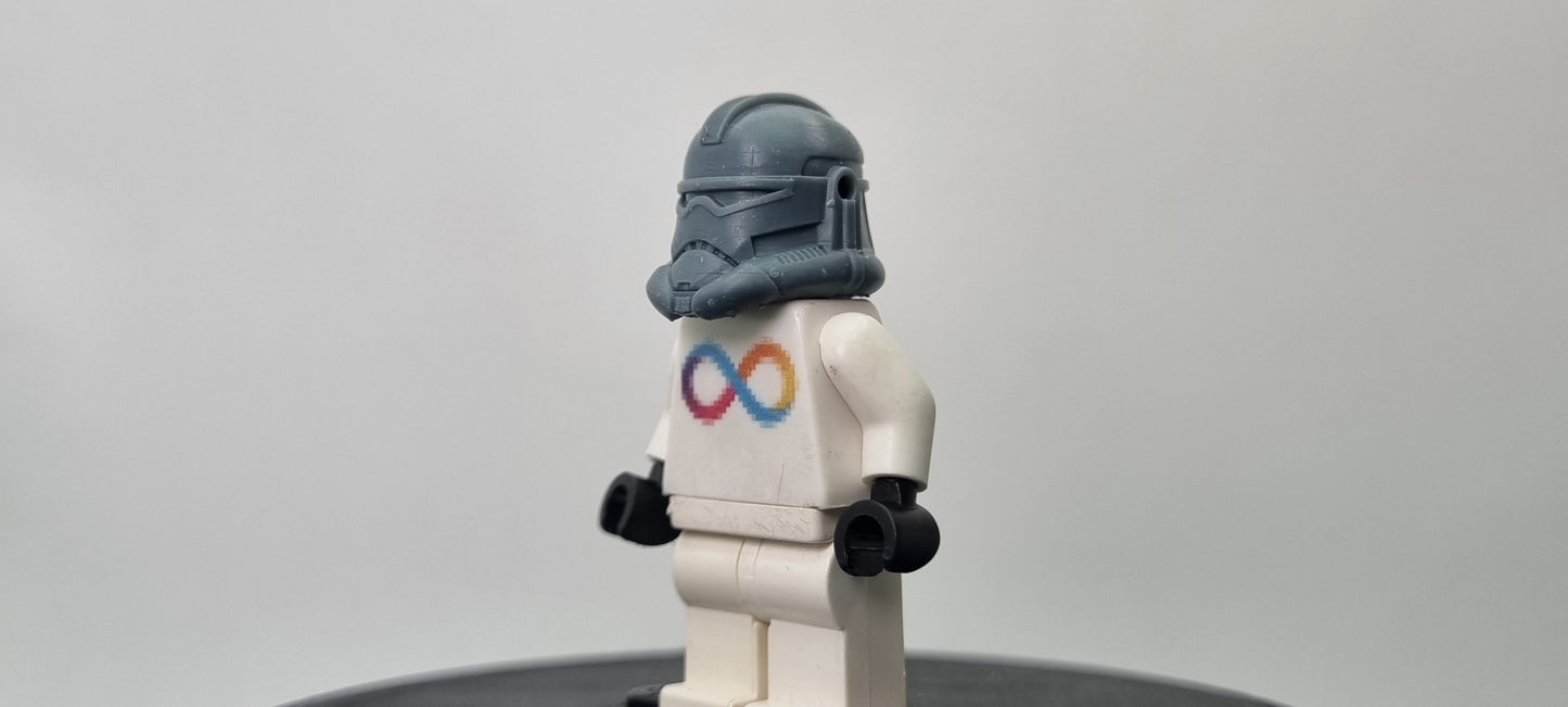Building toy custom 3D printed galaxy wars wolve helmet!