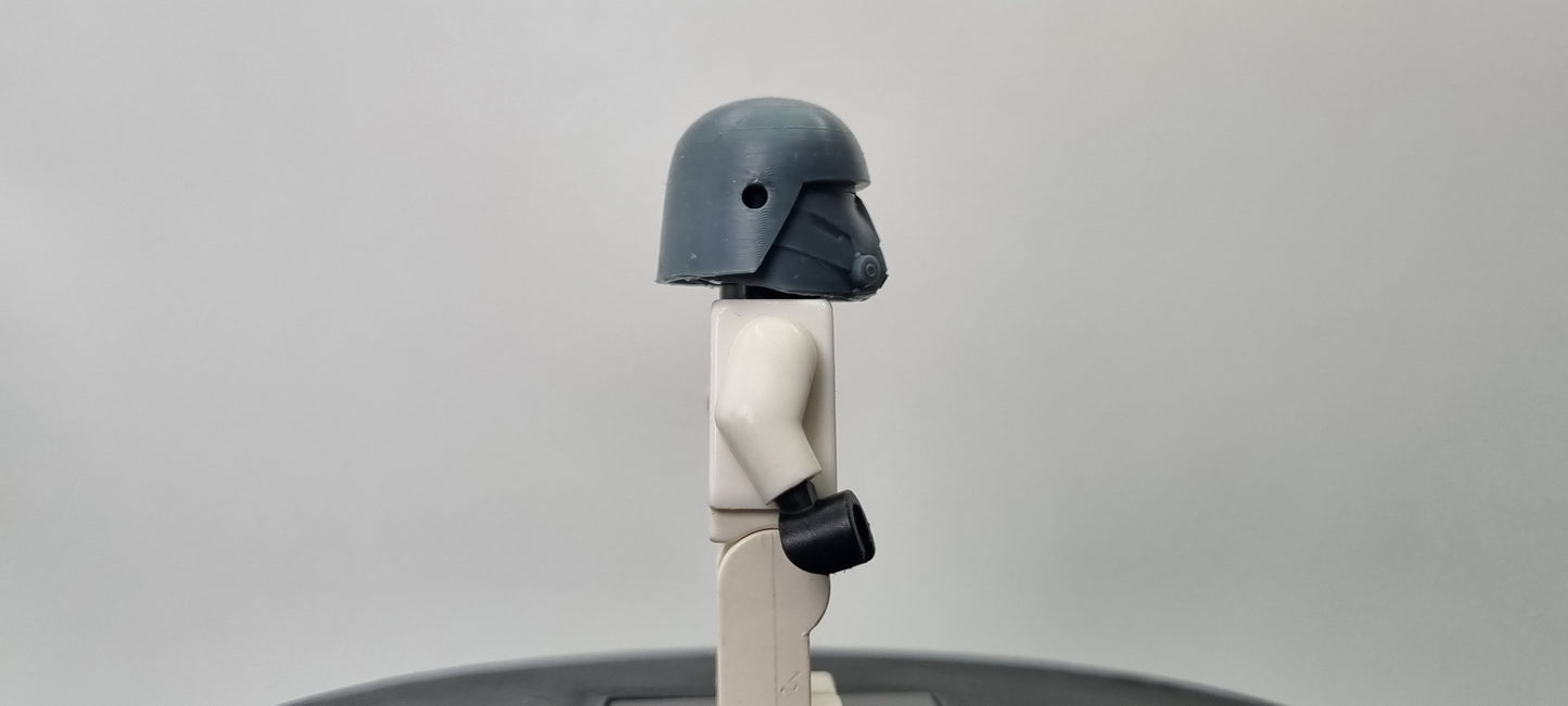 Building toy custom 3D printed galaxy wars snow wolve leader helmet! Printed in high resolution 12k!