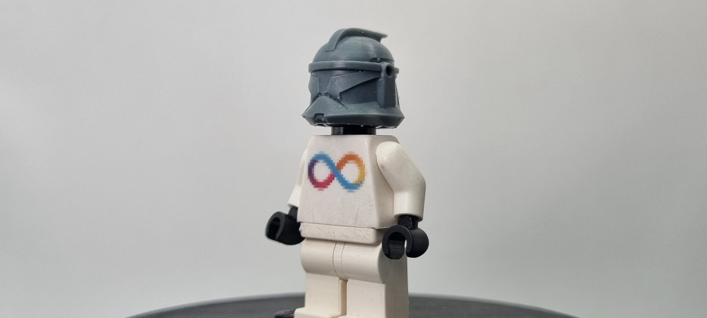Building toy custom 3D printed galaxy wars first phase helmet!
