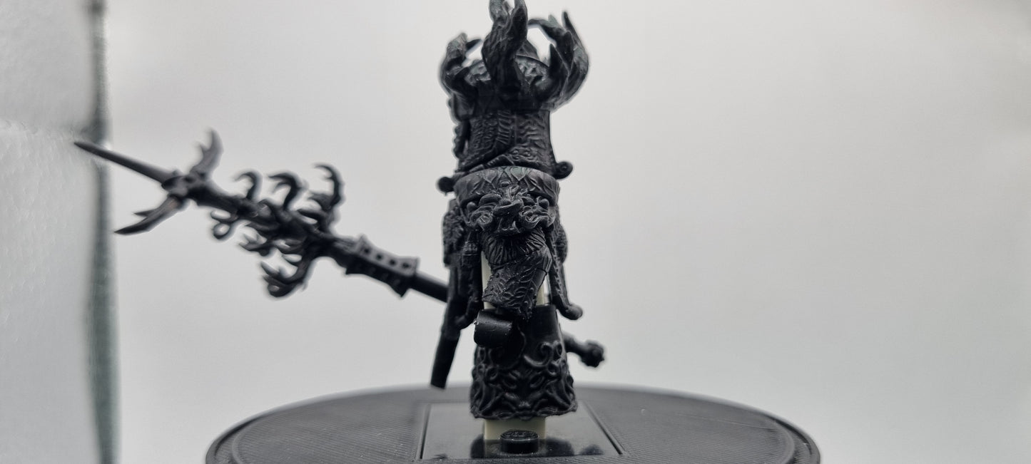 Building toy custom 3D printed elden warrior with staff!