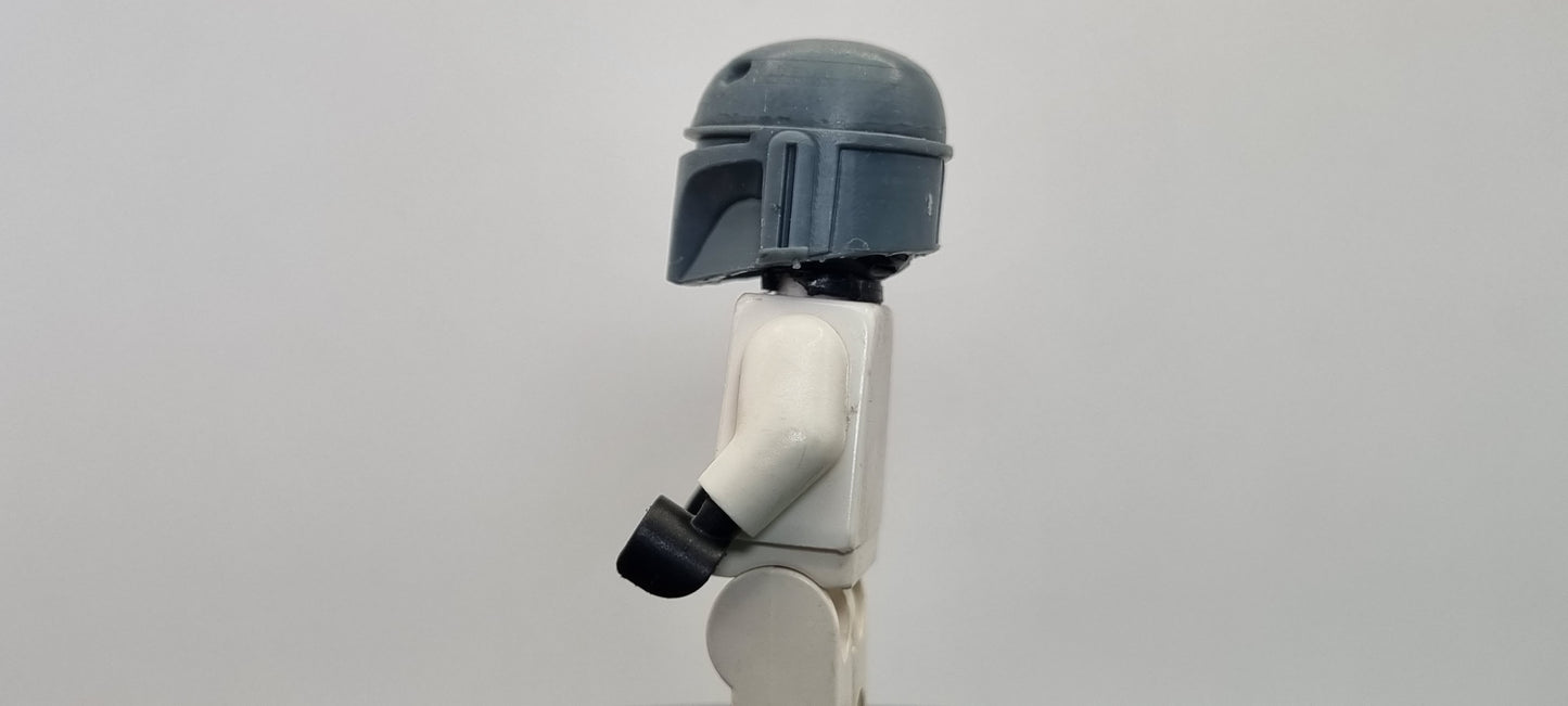 Building toy custom 3D printed galaxy wars dented bucket! Printed in high resolution 12k!