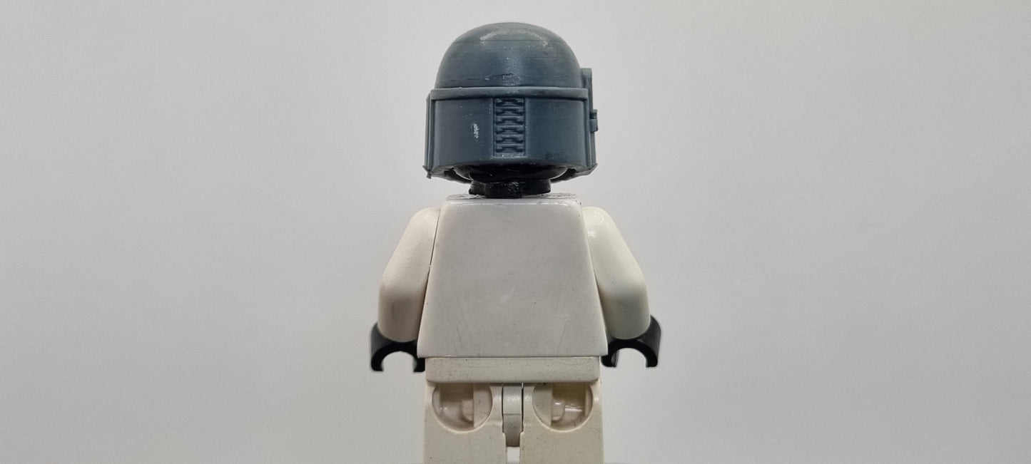 Building toy custom 3D printed galaxy wars dented bucket! Printed in high resolution 12k!