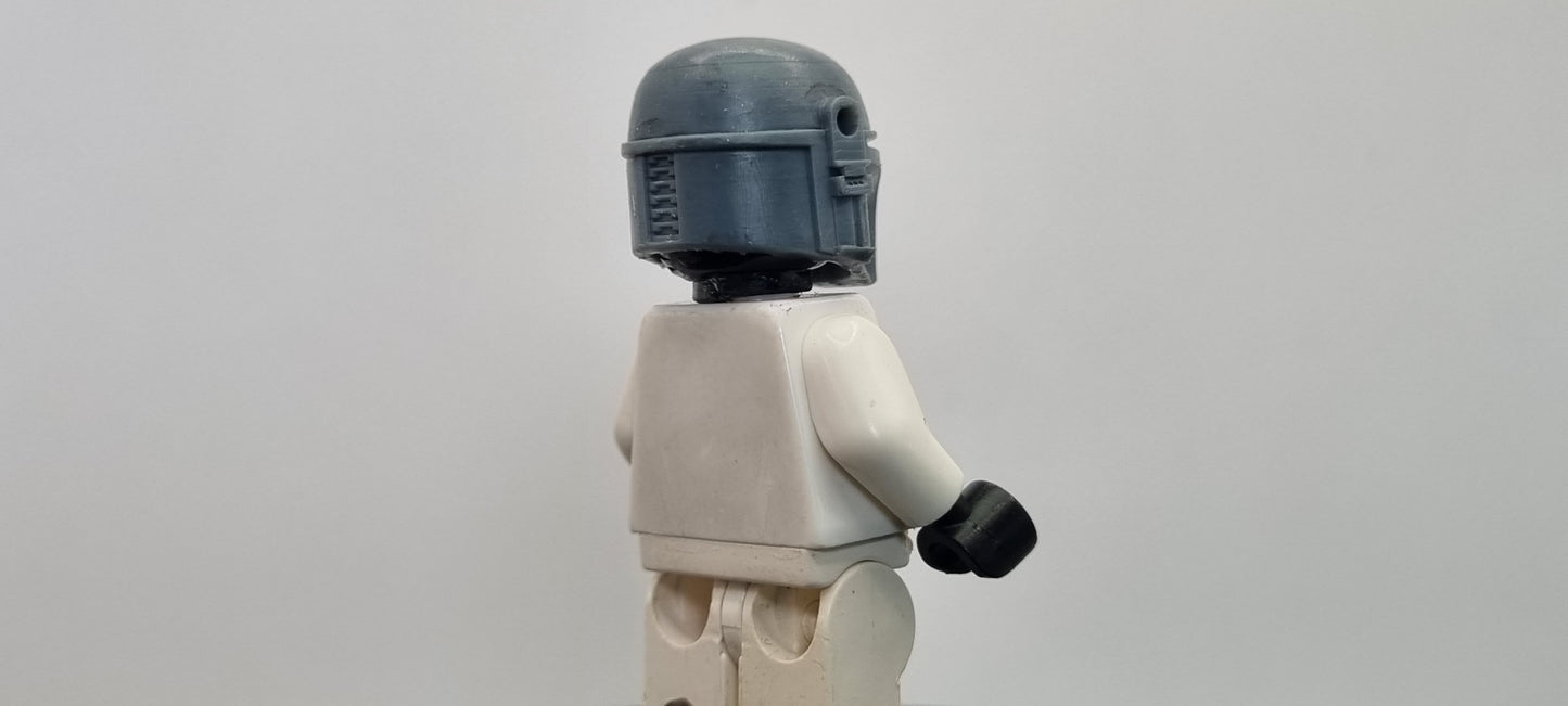 Building toy custom 3D printed galaxy wars dented bucket! Printed in high resolution 12k!