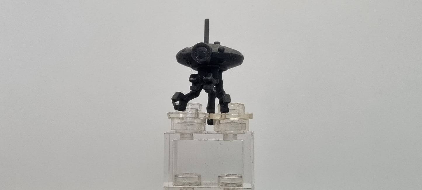 Building toy custom 3D printed galaxy wars tiny droid
