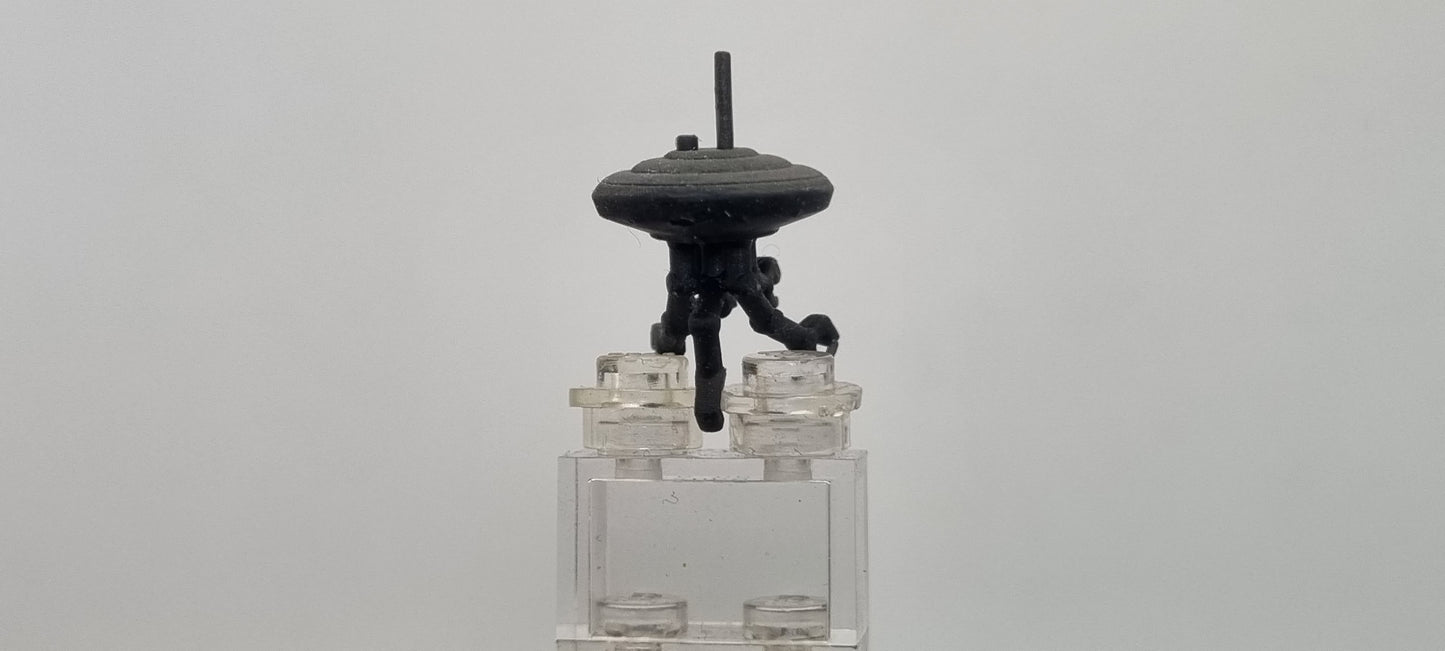 Building toy custom 3D printed galaxy wars tiny droid