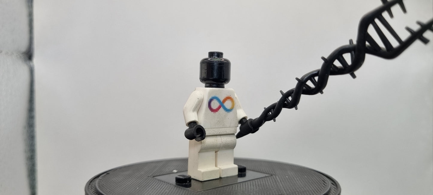 Building toy custom 3D printed ninja winded staff!